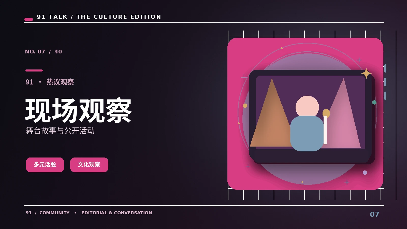 舞台观察